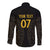 Mexico Football Custom Long Sleeve Button Shirt Viva Mexicana Aztec Inspired