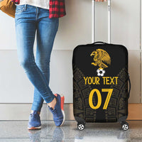 Mexico Football Custom Luggage Cover Viva Mexicana Aztec Inspired