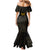 Mexico Football Custom Mermaid Dress Viva Mexicana Aztec Inspired