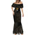 Mexico Football Custom Mermaid Dress Viva Mexicana Aztec Inspired
