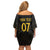 Mexico Football Custom Off Shoulder Short Dress Viva Mexicana Aztec Inspired