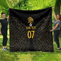 Mexico Football Custom Quilt Viva Mexicana Aztec Inspired