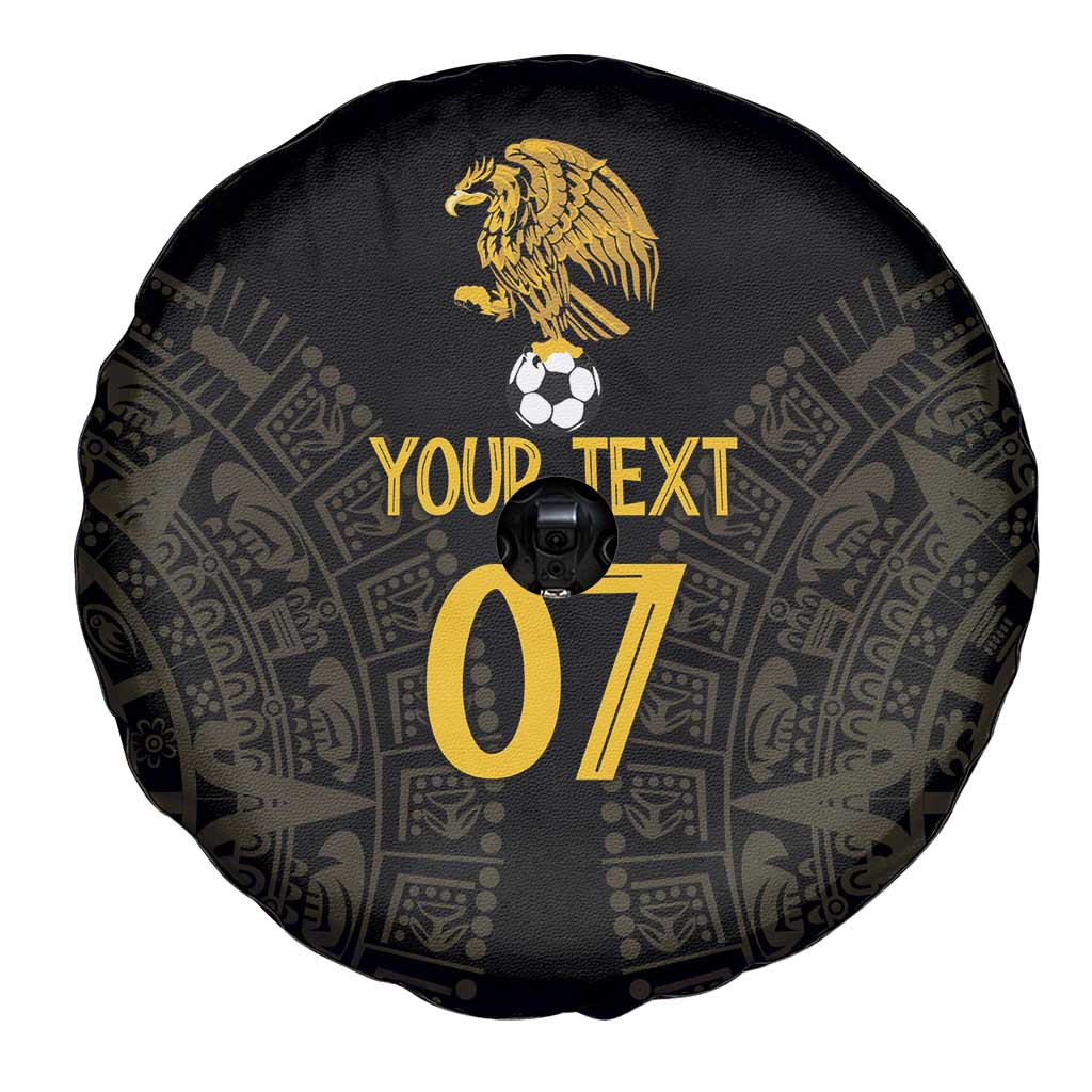 Mexico Football Custom Spare Tire Cover Viva Mexicana Aztec Inspired