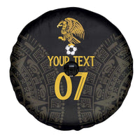 Mexico Football Custom Spare Tire Cover Viva Mexicana Aztec Inspired