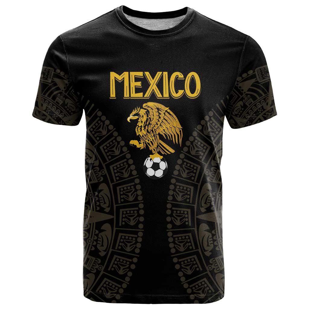 Mexico Football Custom T Shirt Viva Mexicana Aztec Inspired