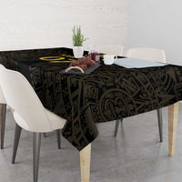 Mexico Football Custom Tablecloth Viva Mexicana Aztec Inspired