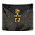Mexico Football Custom Tapestry Viva Mexicana Aztec Inspired