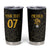 Mexico Football Custom Tumbler Cup Viva Mexicana Aztec Inspired