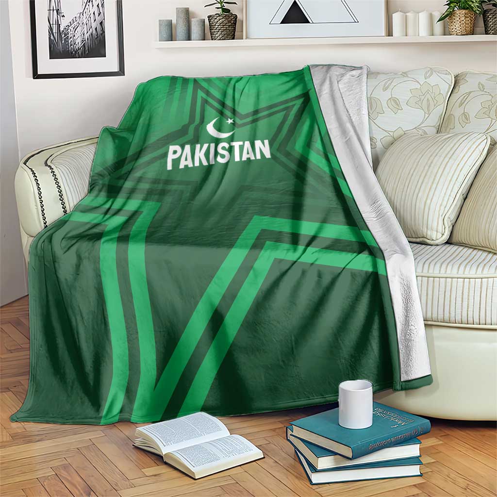 Pakistan Cricket World Cup 2024 Blanket Star Jersey Inspired