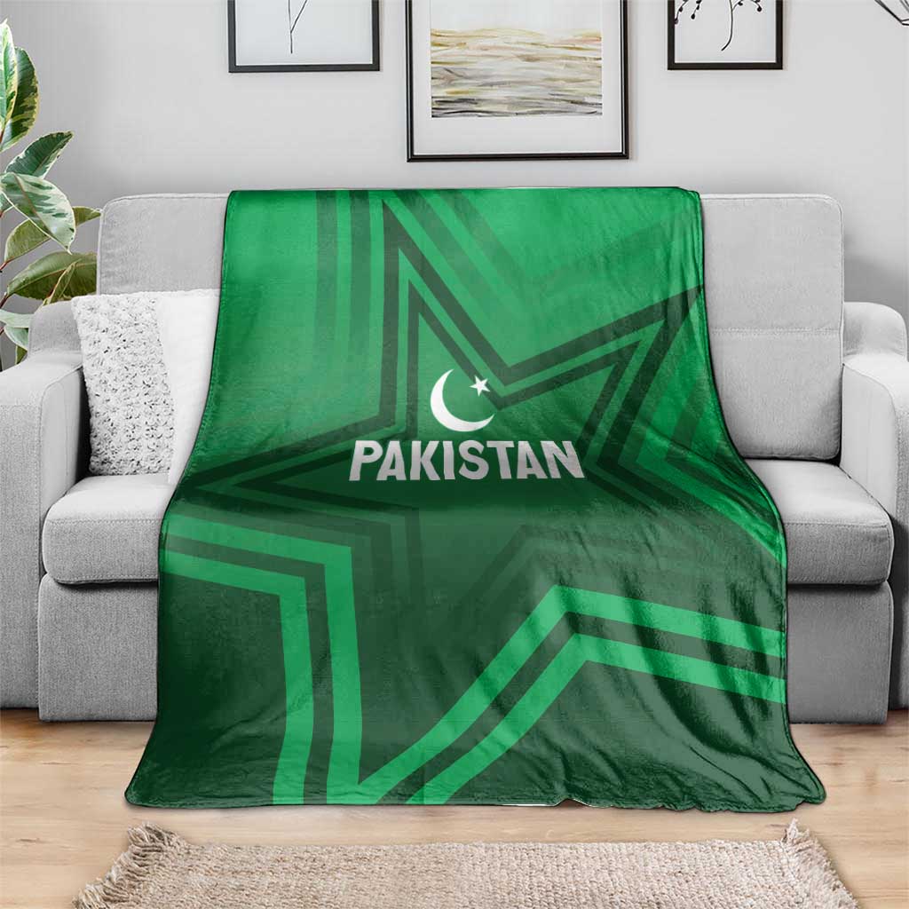 Pakistan Cricket World Cup 2024 Blanket Star Jersey Inspired