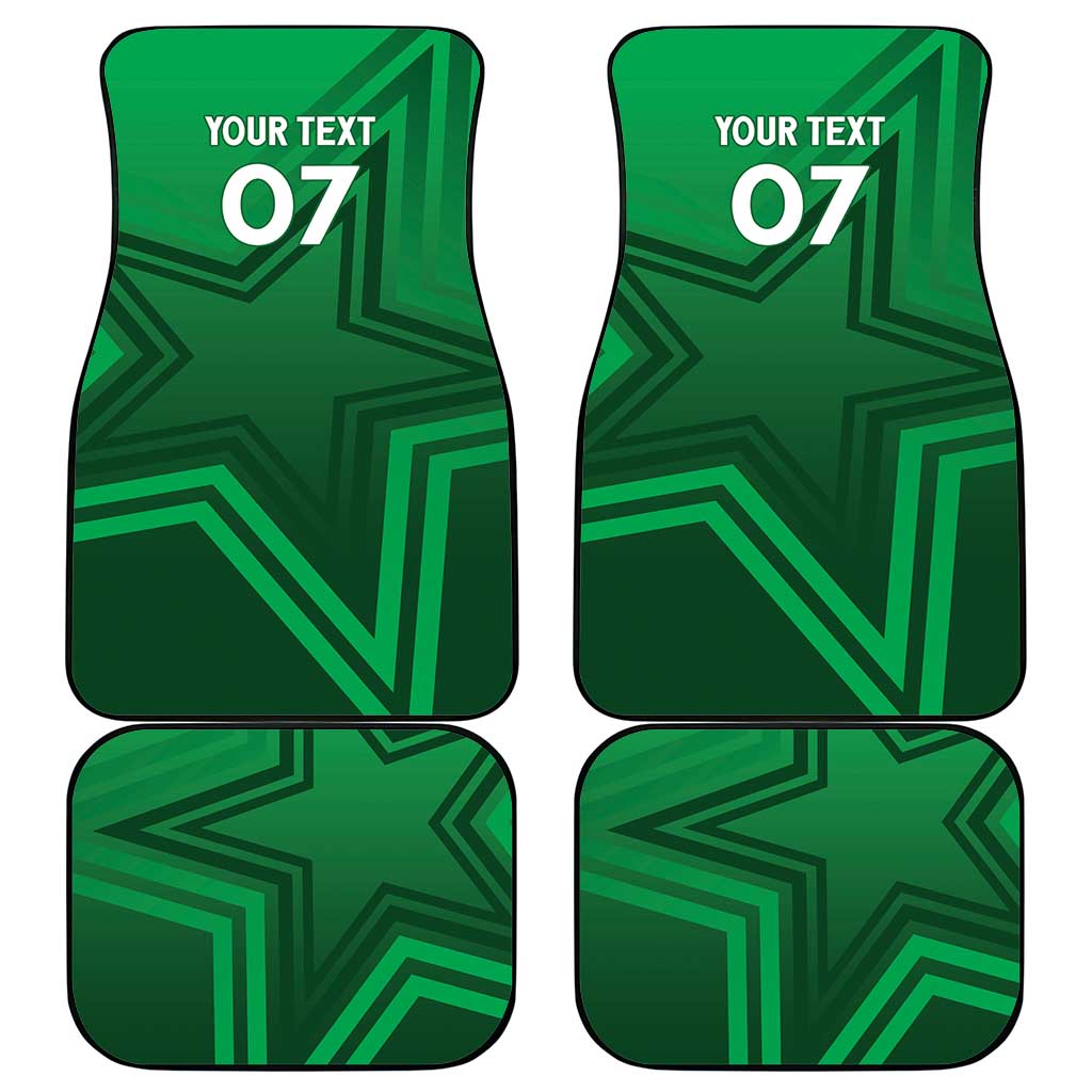 Pakistan Cricket World Cup 2024 Car Mats Star Jersey Inspired LT7 - Wonder Print Shop