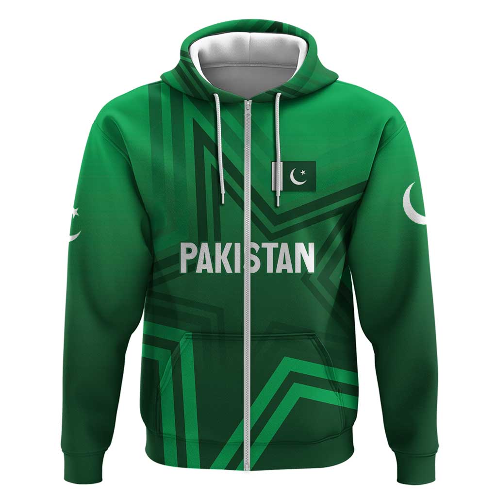 Pakistan Cricket World Cup 2024 Hoodie Star Jersey Inspired - Wonder Print Shop