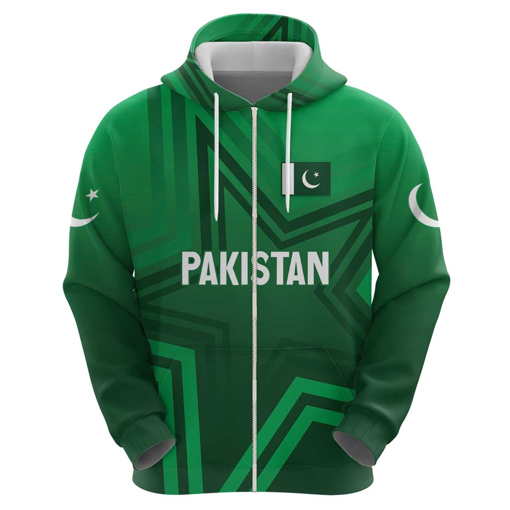Pakistan Cricket World Cup 2024 Hoodie Star Jersey Inspired - Wonder Print Shop