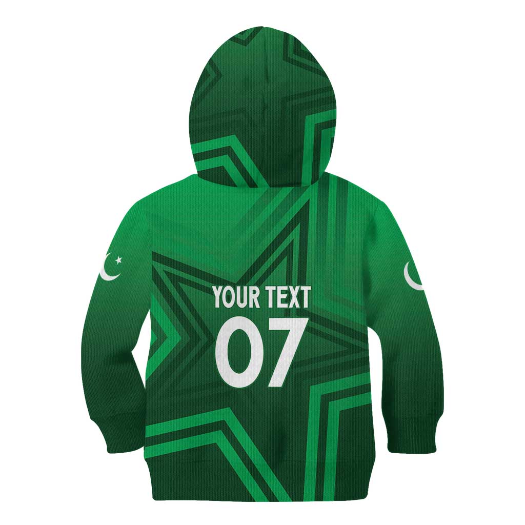 Pakistan Cricket World Cup 2024 Kid Hoodie Star Jersey Inspired - Wonder Print Shop
