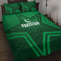 Pakistan Cricket World Cup 2024 Quilt Bed Set Star Jersey Inspired - Wonder Print Shop