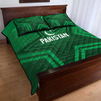 Pakistan Cricket World Cup 2024 Quilt Bed Set Star Jersey Inspired - Wonder Print Shop