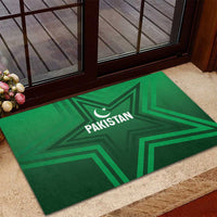 Pakistan Cricket World Cup 2024 Rubber Doormat Star Jersey Inspired - Wonder Print Shop