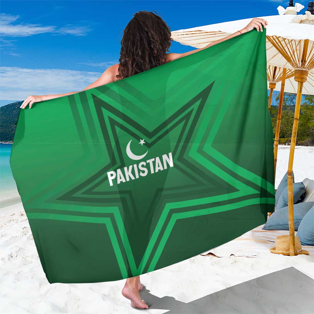 Pakistan Cricket World Cup 2024 Sarong Star Jersey Inspired - Wonder Print Shop