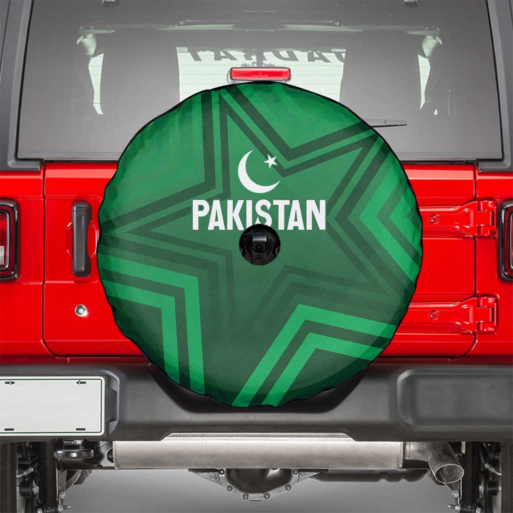 Pakistan Cricket World Cup 2024 Spare Tire Cover Star Jersey Inspired - Wonder Print Shop