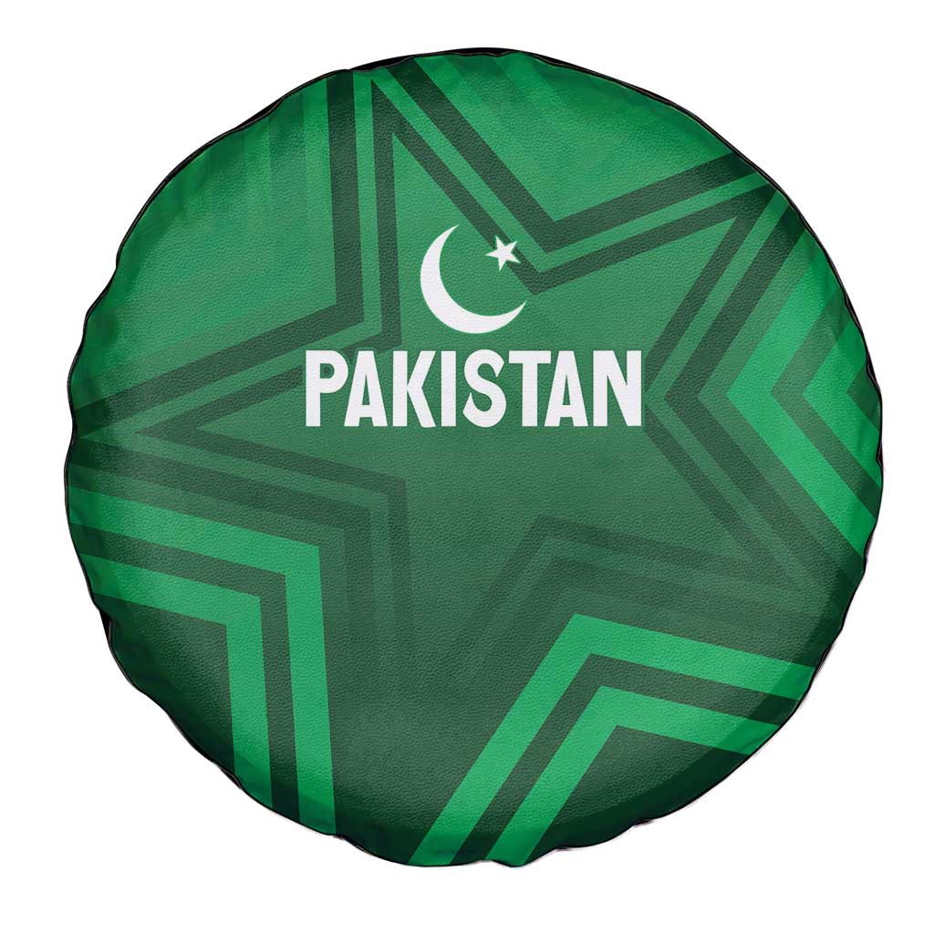 Pakistan Cricket World Cup 2024 Spare Tire Cover Star Jersey Inspired - Wonder Print Shop