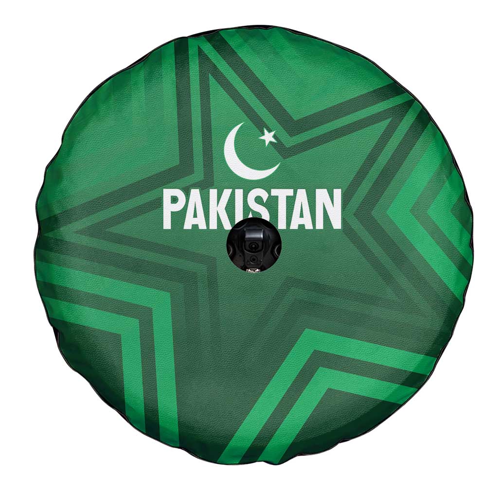 Pakistan Cricket World Cup 2024 Spare Tire Cover Star Jersey Inspired - Wonder Print Shop