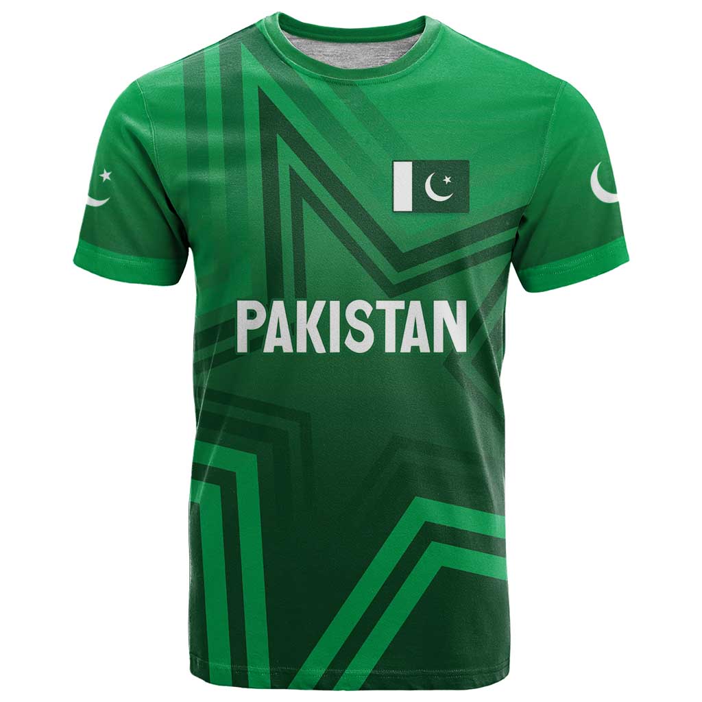 Pakistan Cricket World Cup 2024 T Shirt Star Jersey Inspired - Wonder Print Shop