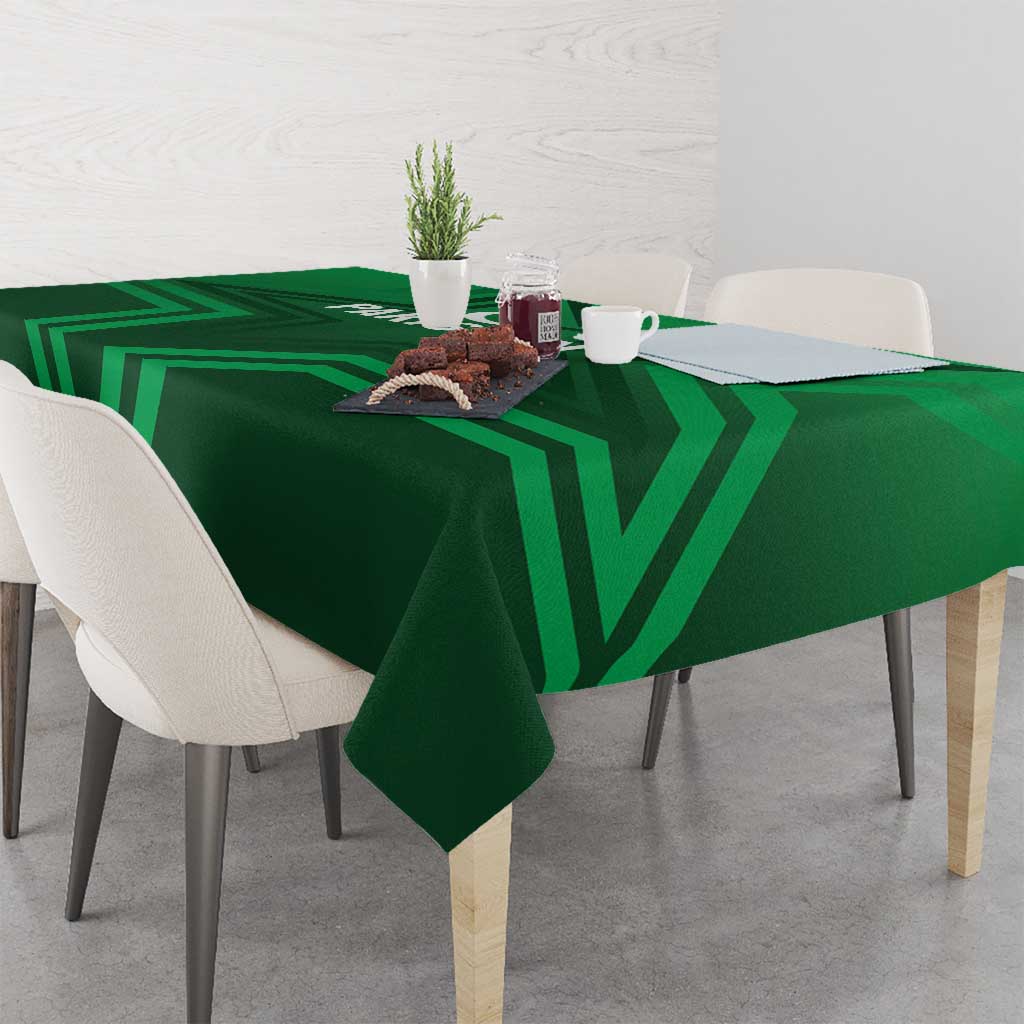 Pakistan Cricket World Cup 2024 Tablecloth Star Jersey Inspired - Wonder Print Shop