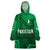 Pakistan Cricket World Cup 2024 Wearable Blanket Hoodie Star Jersey Inspired - Wonder Print Shop