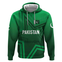 Pakistan Cricket World Cup 2024 Zip Hoodie Star Jersey Inspired - Wonder Print Shop
