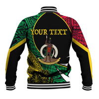 Personalised Vanuatu Baseball Jacket Independence Day Yumi 43 LT7 - Wonder Print Shop
