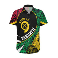 Personalised Vanuatu Hawaiian Shirt Independence Day Yumi 43 - Wonder Print Shop