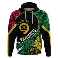 Personalised Vanuatu Hoodie Independence Day Yumi 43 - Wonder Print Shop