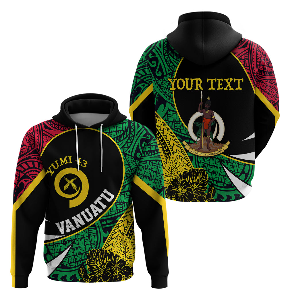 Personalised Vanuatu Hoodie Independence Day Yumi 43 - Wonder Print Shop