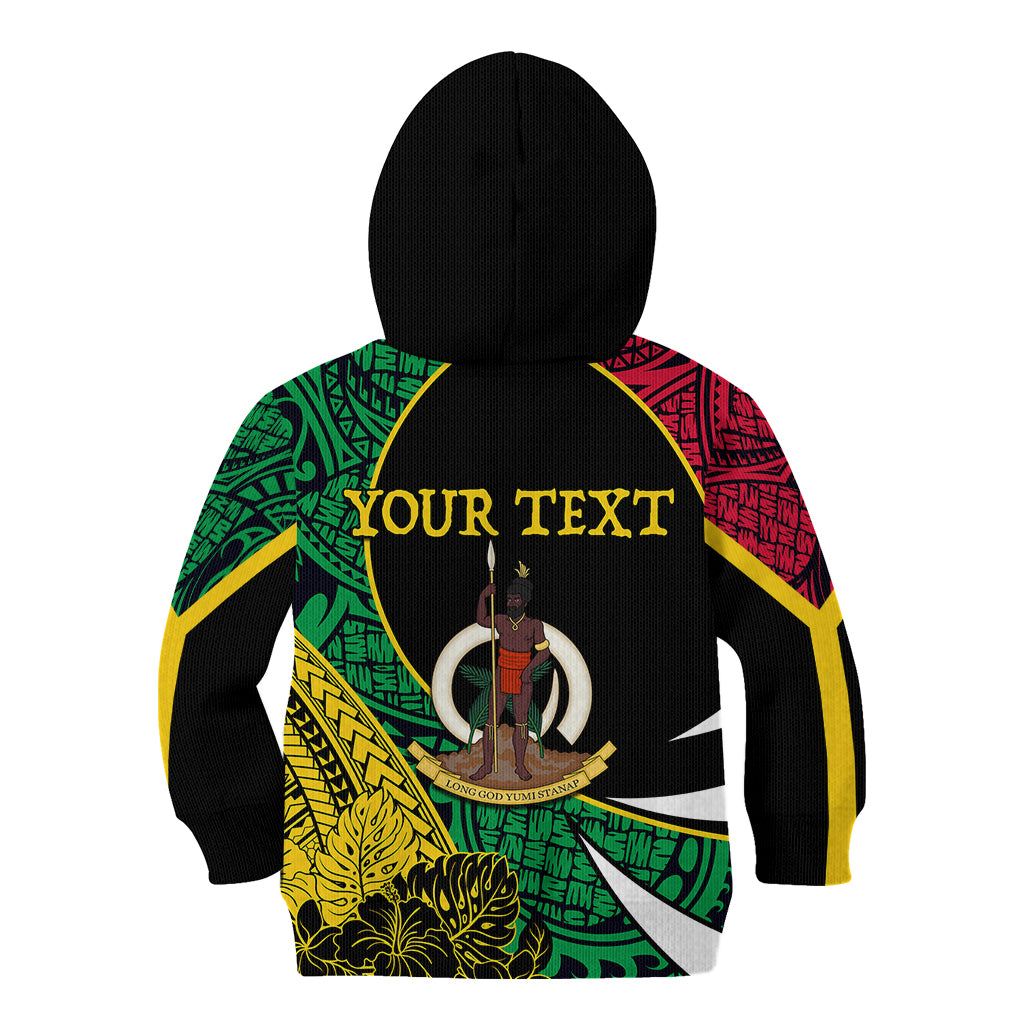 Personalised Vanuatu Kid Hoodie Independence Day Yumi 43 - Wonder Print Shop