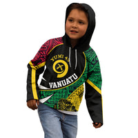 Personalised Vanuatu Kid Hoodie Independence Day Yumi 43 - Wonder Print Shop