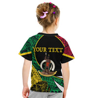 Personalised Vanuatu Kid T Shirt Independence Day Yumi 43 - Wonder Print Shop