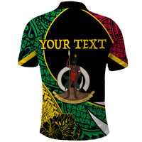 Personalised Vanuatu Polo Shirt Independence Day Yumi 43 - Wonder Print Shop