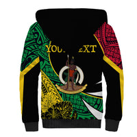 Personalised Vanuatu Sherpa Hoodie Independence Day Yumi 43 - Wonder Print Shop