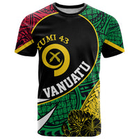 Personalised Vanuatu T Shirt Independence Day Yumi 43 - Wonder Print Shop