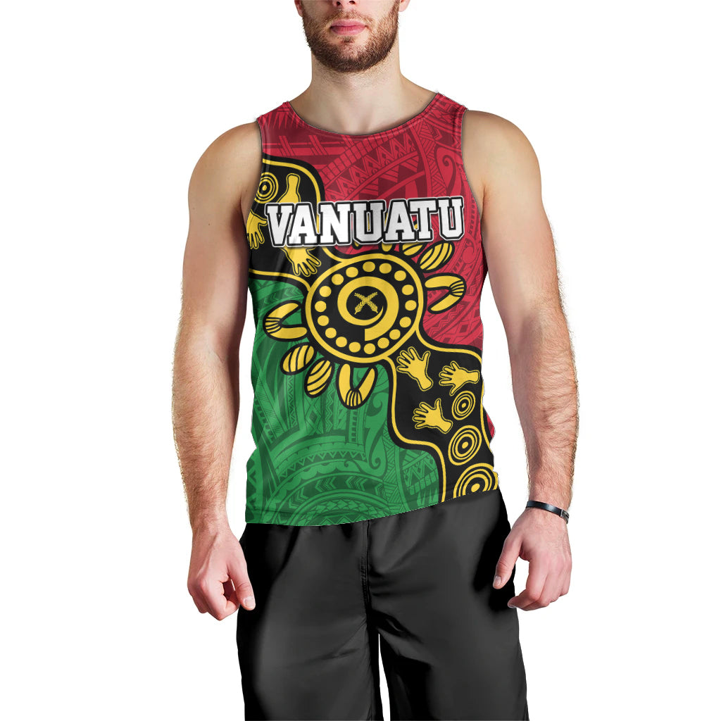 personalised-vanuatu-men-tank-top-mix-aboriginal-dot-art