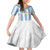 Argentina Football Custom Family Matching Summer Maxi Dress and Hawaiian Shirt 2024 Albiceleste Grunge - Wonder Print Shop
