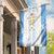 Argentina Football Custom Garden Flag 2024 Albiceleste Grunge - Wonder Print Shop