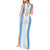 Argentina Football Custom Tank Maxi Dress 2024 Albiceleste Grunge - Wonder Print Shop