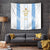 Argentina Football Custom Tapestry 2024 Albiceleste Grunge - Wonder Print Shop
