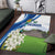 El Salvador Tazumal Area Rug Flor de Izote with Torogoz Bird - Wonder Print Shop