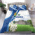 El Salvador Tazumal Bedding Set Flor de Izote with Torogoz Bird - Wonder Print Shop