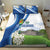 El Salvador Tazumal Bedding Set Flor de Izote with Torogoz Bird - Wonder Print Shop