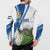 El Salvador Tazumal Button Sweatshirt Flor de Izote with Torogoz Bird - Wonder Print Shop