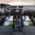El Salvador Tazumal Car Mats Flor de Izote with Torogoz Bird - Wonder Print Shop