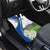 El Salvador Tazumal Car Mats Flor de Izote with Torogoz Bird - Wonder Print Shop